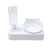 Dog Cat Pets Bowls Water Bottles / Feeders 500 L Plastic Automatic Casual / Daily Solid Colored White Bowls Feeding