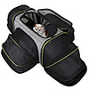 Dog Cat Pets Cages Travel Carrier Bag Airline Approved Pet Carrier Breathable Washable Travel Color Block Fashion Terylene Gray