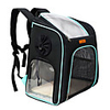 Dog Cat Pets Carrier Bag Travel Backpack Travel Bag Dog Backpack Travel Carrier Bag Portable Breathable Durable Solid Colored Nylon puppy Small Dog Outdoor Hiking Jade Blue Pink