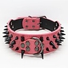 Dog Cat Pets Collar Dog Training Collars Mini Walking Adjustable / Retractable Studded Training For Dog / Cat Casual Mosaic Punk PU Leather / Polyurethane Leather Husky Labrador Alaskan Malamute