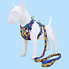 Dog Cat Pets Collar Leash Cute and Cuddly Decoration Nylon Blue