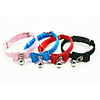 Dog Cat Pets Collar Portable Retractable Soft Cute and Cuddly Adjustable Flexible Durable Casual / Daily Classic Christmas PU Leather Beagle Bulldog Shiba Inu Pug Bichon Frise Schnauzer Purple Red 1pc