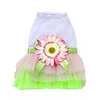 Dog Cat Pets Dress Flower / Floral Flower Sports Outdoors DressesSkirts Dog Clothes Pink Costume Cotton Jacquard Cotton S M L XL XXL