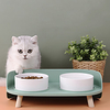 Dog Cat Pets Feeders / Dog Cat Bowls Glasses Durable No-Spill Solid Colored White Green Bowls Feeding miniinthebox