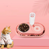 Dog Cat Pets Feeders 0.5 L Plastic Durable Solid Colored Pink Green Gray Bowls Feeding miniinthebox