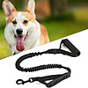 Dog Cat Pets Harness Reflective Portable Retractable Soft Cute and Cuddly Adjustable Flexible Durable Solid Colored Lolita Nylon Beagle Bulldog Shiba Inu Pug Bichon Frise Schnauzer Black 1pc