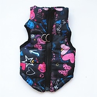 Dog Cat Pets Puppy Clothes Print Spots Checks Solid Colored Casual / Daily Keep Warm Winter Dog Clothes Puppy Clothes Dog Outfits Black Purple Red Costume for Girl and Boy Dog Cotton XS S M L miniinthebox