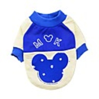 Dog Cat Pets Shirt / T-Shirt Puppy Clothes Cartoon"es Sayings Stars Cute Lolita Dog Clothes Puppy Clothes Dog Outfits Red Blue Costume for Girl and Boy Dog Cotton XXS XS S M L