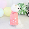 Dog Cat Puffer / Down Jacket Solid Colored Patterned Cute Sweet Dailywear Casual / Daily Winter Dog Clothes Puppy Clothes Dog Outfits Warm Blue Pink Green Costume for Girl and Boy Dog Cotton S M L XL miniinthebox