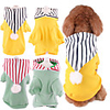 Dog Cat Shirt / T-Shirt Hoodie Outfits Dog Clothes Breathable Yellow Light Green Christmas Costume Golden Retriever Dalmatian Beagle Cotton Animal Cute S M L XL XXL