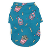 Dog Cat Shirt / T-Shirt Hoodie Print Bartender Beer Adorable Thick Velvet Cute Casual / Daily Winter Dog Clothes Puppy Clothes Dog Outfits Breathable Red Blue Costume for Girl and Boy Dog Cotton XS S