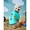 Dog Cat Shirt / T-Shirt Pineapple Strawberry Leisure Simple Style Casual / Daily Outdoor Dog Clothes Puppy Clothes Dog Outfits Soft Blue and White Green Blue Costume for Girl and Boy Dog Polyster XS miniinthebox