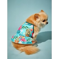 Dog Cat Shirt / T-Shirt Skirt Leaf Pineapple Party Fashion Holiday Outdoor Dog Clothes Puppy Clothes Dog Outfits Soft Green / Red White Purple Costume for Girl and Boy Dog Polyster XS S M L XL XXL miniinthebox