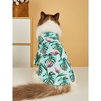 Dog Cat Shirt / T-Shirt T-shirts Watermelon Leisure Vacation Outdoor Dog Clothes Puppy Clothes Dog Outfits Soft Pink and Green Green / Purple White Costume for Girl and Boy Dog Polyster XS S M L XL miniinthebox