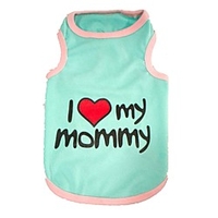 Dog Cat Shirt / T-Shirt Vest Casual / Daily Dog Clothes Puppy Clothes Dog Outfits Blue Pink Orange Costume for Girl and Boy Dog Padded Fabric S M L XL XXL