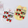 Dog Cat Shirt / T-Shirt Vest Fruit Adorable Cute Casual / Daily Dog Clothes Puppy Clothes Dog Outfits Breathable White Yellow Costume for Girl and Boy Dog Cotton XS S M L XL XXL