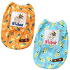 Dog Cat Shirt / T-Shirt Vest Pineapple Fruit Adorable Cute Casual / Daily Dog Clothes Puppy Clothes Dog Outfits Breathable Yellow Blue Costume for Girl and Boy Dog Cotton S M L XL XXL 3XL