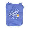 Dog Cat Shirt / T-Shirt Vest Print Happy Birthday Adorable Cute Birthday Casual / Daily Dog Clothes Puppy Clothes Dog Outfits Breathable Light Blue Costume for Girl and Boy Dog Cotton XS S M L XL