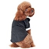 Dog Cat Suit Solid Colored Stylish Minimalist Dog Clothes Black Costume Cotton S M L XL XXL