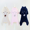 Dog Cat Sweater Animal Cute Sweet Dailywear Casual / Daily Winter Dog Clothes Puppy Clothes Dog Outfits Warm Pink Brown Dark Blue Costume for Girl and Boy Dog Plush S M L XL XXL miniinthebox