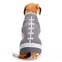 Dog Cat Sweater Bowknot Simple Style Winter Dog Clothes Gray Costume Polyester XXS XS S M L XL