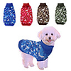 Dog Cat Sweater Camouflage Minimalist Casual / Daily Winter Dog Clothes Red Blue Green Costume Polyester XS S M L