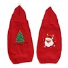 Dog Cat Sweater Christmas Minimalist Casual / Daily Winter Dog Clothes White / Red Red Costume Polyester XS S M L