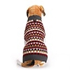 Dog Cat Sweater Plaid / Check British Winter Dog Clothes Red Costume Polyester XXS XS S M L XL