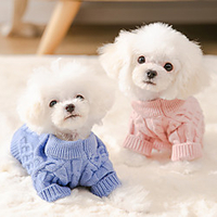 Dog Cat Sweater Puppy Clothes Sweet Winter Dog Clothes Puppy Clothes Dog Outfits Warm Pink Red Yellow Costume for Girl and Boy Dog Knitting S M L XL miniinthebox