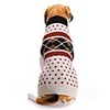 Dog Cat Sweater Simple Style Winter Dog Clothes Beige Costume Polyester XXS XS S M L XL