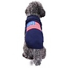 Dog Cat Sweater Simple Style Winter Dog Clothes Dark Blue Costume Polyester XXS XS S M L XL
