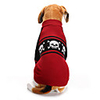 Dog Cat Sweater Skull Simple Style Winter Dog Clothes Red Costume Polyester XXS XS S M L XL