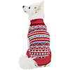 Dog Cat Sweater Snowflake Classic Christmas Casual / Daily Winter Dog Clothes Breathable Red Costume Fleece Polyster 10 12 14 16 18 20