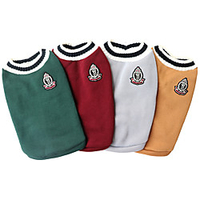 Dog Cat Sweater Solid Colored Adorable Cute Dailywear Casual / Daily Dog Clothes Puppy Clothes Dog Outfits Soft Blue Costume for Girl and Boy Dog Polyester XL miniinthebox
