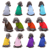 Dog Cat Sweater Solid Colored Casual / Daily Simple Style Winter Dog Clothes Puppy Clothes Dog Outfits Purple Yellow Red Costume for Girl and Boy Dog Polyester XS S M L XL XXL miniinthebox