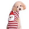 Dog Cat Sweater Striped Christmas Minimalist Casual / Daily Winter Dog Clothes White / Red Costume Polyester XXS XS S M L XL
