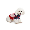 Dog Cat Sweater Stripes Stripes Christmas Casual / Daily Winter Dog Clothes Breathable Red Green Costume Polyester XS S M L XL XXL