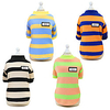 Dog Cat Sweater Stripes Stripes Dailywear Casual / Daily Winter Dog Clothes Puppy Clothes Dog Outfits Warm Black Blue Pink Costume for Girl and Boy Dog Padded Fabric S M L XL XXL miniinthebox