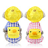 Dog Cat Sweater Sweatshirt Bandanas Hats Plaid / Check Cartoon Casual / Daily Sweet Dog Clothes Yellow Blue Pink Costume Cotton XS S M L XL XXL