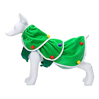 Dog Cat Sweatshirt Christmas Tree Adorable Cute Dailywear Casual / Daily Dog Clothes Puppy Clothes Dog Outfits Soft Green Costume for Girl and Boy Dog Nylon S M L miniinthebox