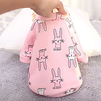 Dog Cat Sweatshirt Elegant Adorable Cute Dailywear Casual / Daily Dog Clothes Puppy Clothes Dog Outfits Breathable Pearl Pink Red Pink Costume for Girl and Boy Dog Polyester XS S M L XL miniinthebox