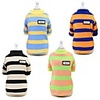 Dog Cat Sweatshirt Stripes Casual / Daily Winter Dog Clothes Black Pink Orange Costume Cotton S M L XL XXL