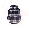 Dog Cat T-shirts Plaid / Check Sports Casual / Daily Dog Clothes Puppy Clothes Dog Outfits Comfortable Blue White Costume for Girl and Boy Dog Polyester One-Size miniinthebox