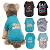 Dog Cat T-shirts Puppy Clothes Dog clothes Word / Phrase Heart Princess Princess Cute Sweet Traveling Casual / Daily Dog Clothes Puppy Clothes Dog Outfits Breathable Blue and White Black Grey Costume miniinthebox