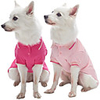 Dog Cat T-shirts Solid Colored Classic Casual / Daily Dog Clothes Breathable Yellow Blue Pink Costume Cotton 10 12 14 16 18 20