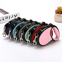 Dog Cat Training Leash Dog Leash Pet Walking Leash Retractable Adjustable Flexible Escape Proof With Anti-Slip Handle Outdoor Walking Footprint / Paw Nylon Small Dog Medium Dog Red Blue Pink Green miniinthebox