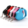 Dog Cat Training Leash Dog Leash Pet Walking Leash Retractable Adjustable Flexible Escape Proof With Anti-Slip Handle Outdoor Walking Footprint / Paw Nylon Small Dog Medium Dog White Black Red Blue miniinthebox