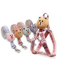 Dog Cat Training Leash Dog Leash Pet Walking Leash Retractable Escape Proof With Anti-Slip Handle Outdoor Walking Bear Nylon Small Dog Medium Dog Red Blue Pink Gray miniinthebox