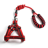 Dog Cat Training Leash Dog Leash Pet Walking Leash Retractable Escape Proof With Anti-Slip Handle Outdoor Walking Stripes Nylon Small Dog Medium Dog Black Red Blue Pink Green miniinthebox