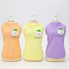 Dog Cat Vest Animal Adorable Cute Dailywear Casual / Daily Dog Clothes Puppy Clothes Dog Outfits Breathable Purple Yellow Pink Costume for Girl and Boy Dog Padded Fabric S M L XL XXL miniinthebox